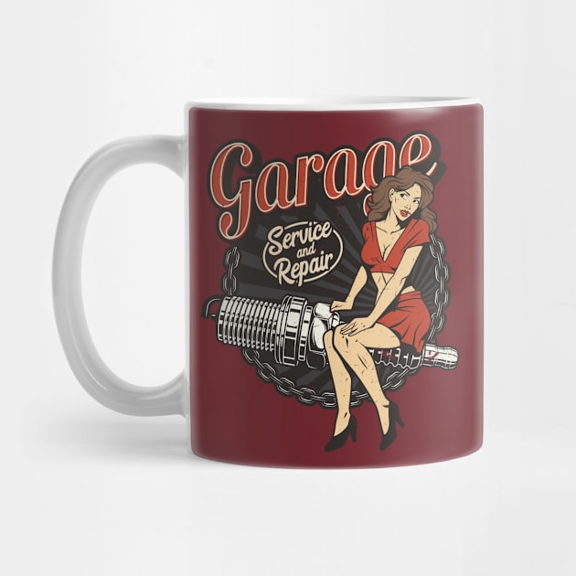 Garage Service and Repair by funkymonkeytees